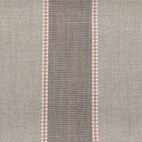 Jonesboro Tangerine orange and beige fabric