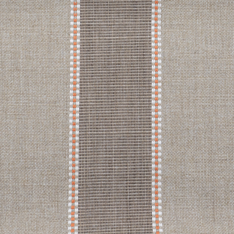 Jonesboro Tangerine orange and beige fabric