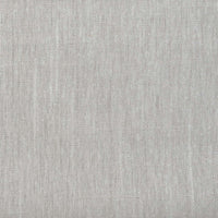 A close-up of a light, stone gray linen fabric.