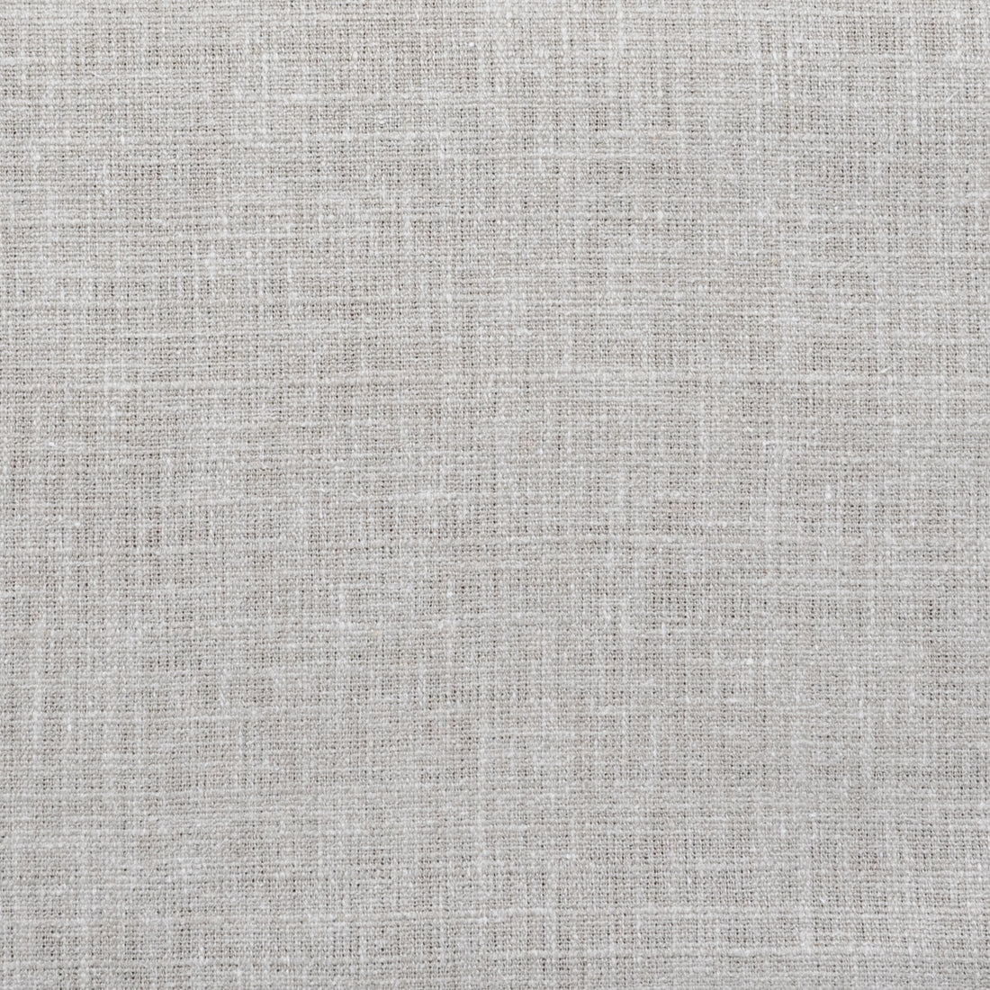 Nickel gray linen-blend fabric