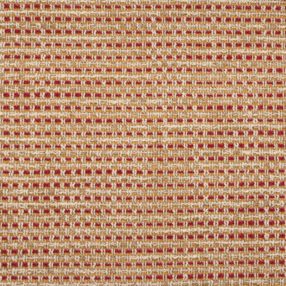 Robert Allen gold and red chenille fabric