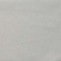 A close-up of stone gray cotton fabric.